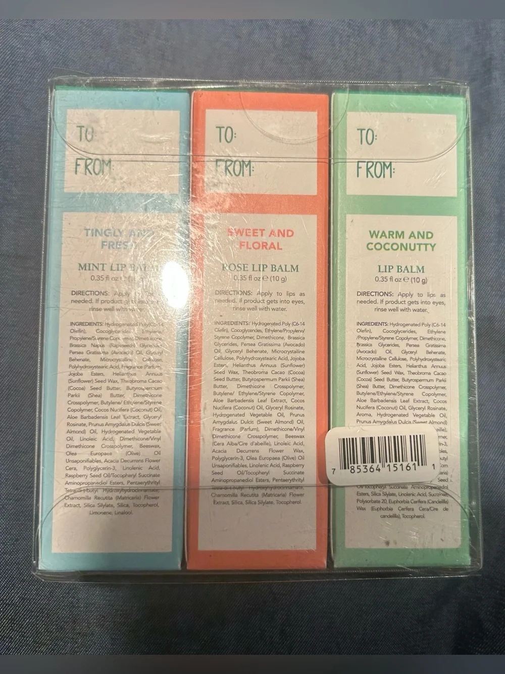 Mario Badescu Lip Balm Trio